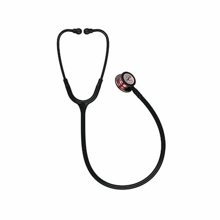 Clinician Stethoscope Black 1-Tube 27 Inch Tube Convertible Chestpiece, -  3M LITTMANN, 5870